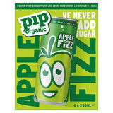 Pip Organic Sparkling Apple Fizz 4x250ml, imported from the UK