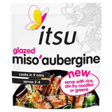 itsu glazed miso aubergine frozen 330g, UK version