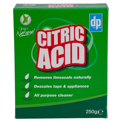 Dri-Pak citric acid all-purpose descaler 250g (British brand)