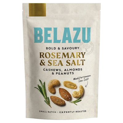 Belazu rosemary and sea salt nut mix 120g - British product