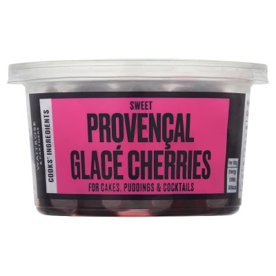 Cooks' Ingredients glacé cherries 200g - British product
