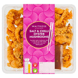 Waitrose oyster mushrooms salt and chilli 180g, UK version