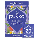 Pukka Night Time Apple Chai organic tea bags, 20 pack (British brand)