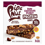 Pip & Nut dark chocolate peanut protein bars 3x46g - British product