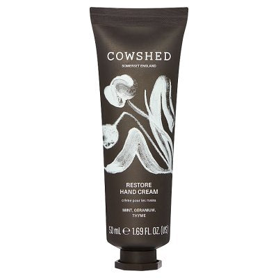 Cowshed Restore hand cream 50ml, imported from the UK