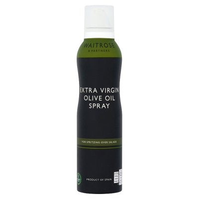 Waitrose extra virgin olive oil spray 200ml (British brand)