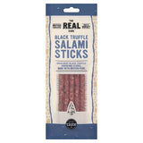 The Real Cure black truffle salami sticks 70g (British brand)