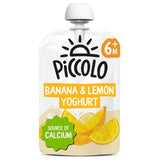 Piccolo baby yoghurt Banana & Lemon 100g, UK version