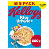 Kellogg's Rice Krispies breakfast cereal 660g (British brand)