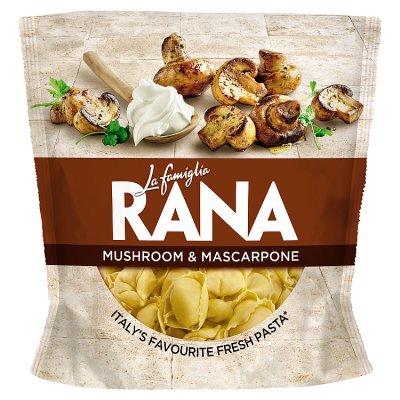 La Famiglia Rana tortelloni mushroom and mascarpone 250g (British brand)