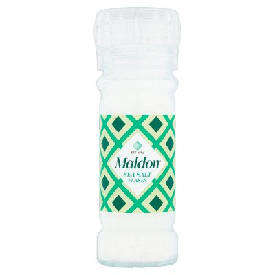 Maldon sea salt mill 55g refillable grinder - British product
