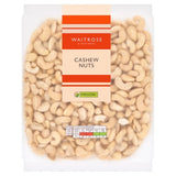 Waitrose cashew nuts 750g sharing bag, imported from the UK
