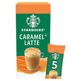 Starbucks caramel latte coffee sachets 115g, imported from the UK