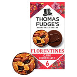 Thomas Fudge's dark chocolate Florentines 114g - British product