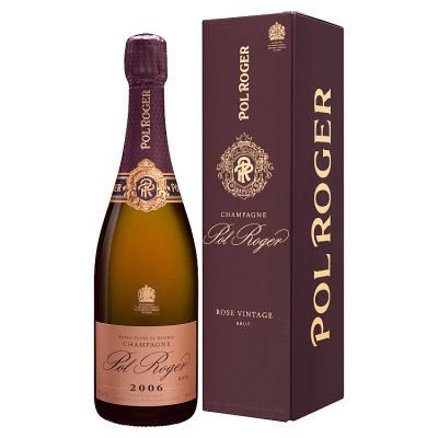 Pol Roger Vintage Rosé Champagne 75cl - British product