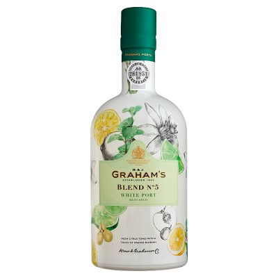 Graham's Blend No5 White Port 75cl (British brand)