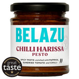 Belazu chilli harissa pesto 165g, imported from the UK