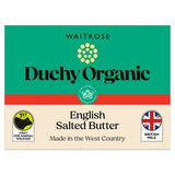 Duchy Organic English salted butter 250g (British brand)