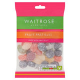 Waitrose fruit pastilles 200g, imported from the UK
