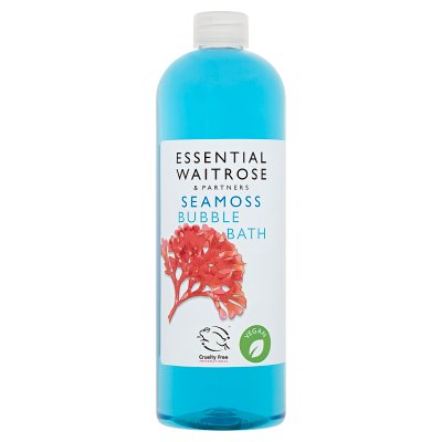 Waitrose Essential Seamoss bubble bath 750ml - British product