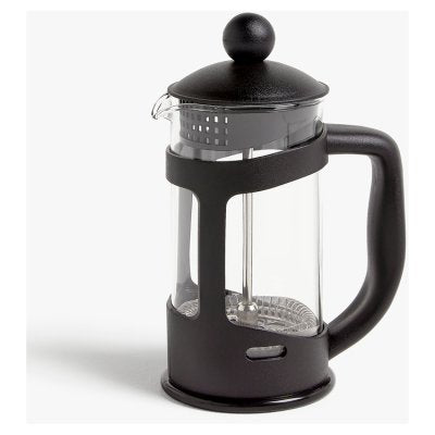John Lewis Black 3 Cup cafetiere 350ml, UK version