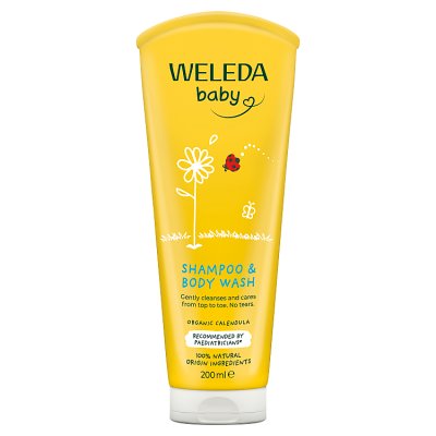 Weleda Calendula Shampoo & Body Wash 200ml - British product