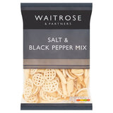 Waitrose snack mix salt and black pepper 150g, UK version