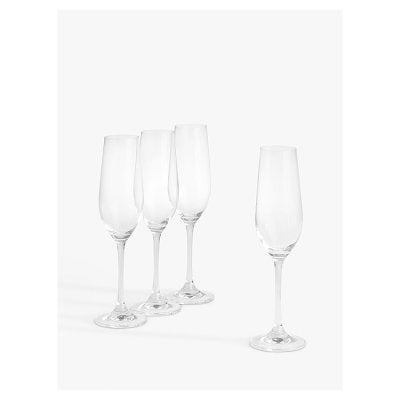John Lewis Studio flute glasses set of 4, UK version