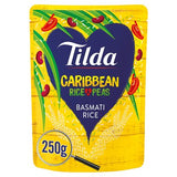 Tilda Caribbean Rice and Peas 250g microwave rice - British product