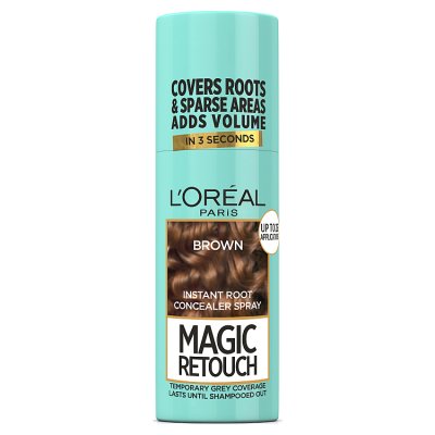 L'Oréal Paris root concealer spray Brown 75ml (British brand)