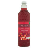 Waitrose Summer Fruits high juice squash 1 litre - British product