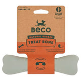 Beco natural rubber bone dog chew toy, imported from the UK