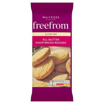 Waitrose gluten free butter shortbread 150g - British product