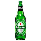 Heineken premium lager beer 650ml bottle, UK version