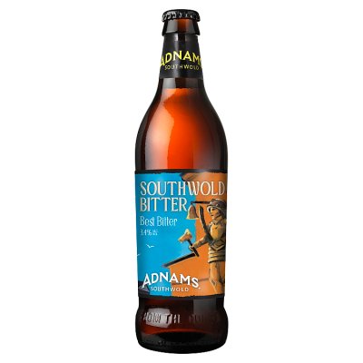 Adnams Southwold Bitter beer 500ml, imported from the UK