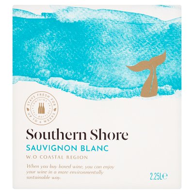 Southern Shore Sauvignon Blanc boxed 2.25L (British brand)