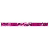 Waitrose extra strong kitchen foil 10m x 450mm - British product