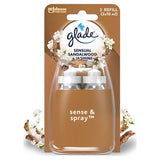 Glade Sense & Spray twin refill Sandalwood Jasmine 36ml, UK version