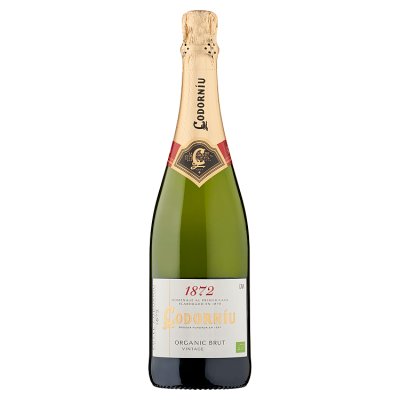 Codorniu 1872 Brut Organic Cava 75cl - British product