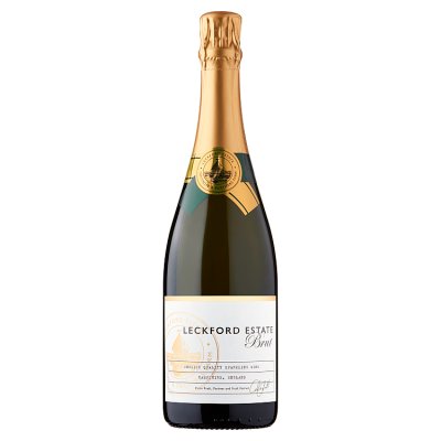 Leckford Estate Brut English sparkling wine 75cl, imported from the UK