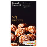 Waitrose No.1 Crunchy Amaretti 140g - British product
