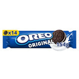 OREO Original cocoa sandwich cookies 154g - British product