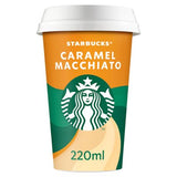Starbucks caramel macchiato iced coffee 220ml, UK version