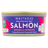 Waitrose boneless wild red salmon 170g (British brand)