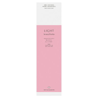 Aromaworks Light Diffuser Basil 100ml, imported from the UK