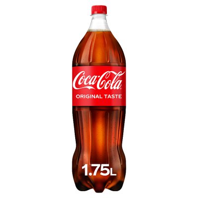 Coca-Cola Original Taste soft drink 1.75L, UK version