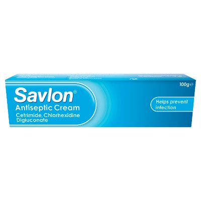 Savlon antiseptic cream 100g (British brand)