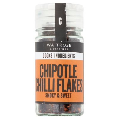 Cooks' Ingredients chipotle flakes 32g, imported from the UK