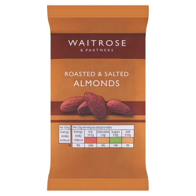Waitrose Roasted Salted Almonds