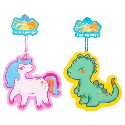 Bathtime Buddies character bath sponge, UK version